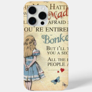 Cute Inspired By Alice In Wonderland iPhone 15 Pro Max Case