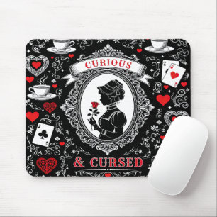 Cute Inspired By Dark Alice In Wonderland Mouse Pad