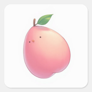 Cute Inspired Design Square Sticker