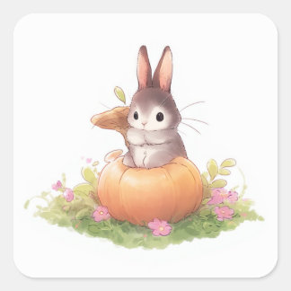 Cute Inspired Design Square Sticker