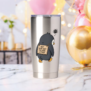 Cute Introvert Humor Insulated Tumbler