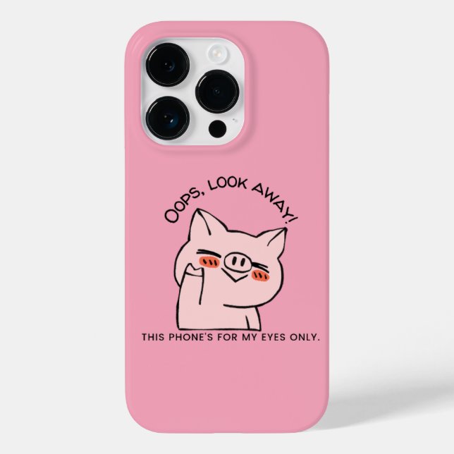 Cute iPhone cover for cute girl (Back)