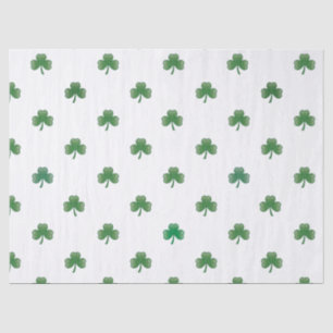 Cute Irish Clover pattern Tissue Paper