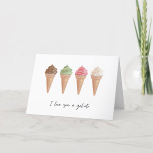 Cute Italian Love Greeting Card