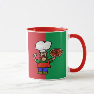 Cute Italian Pizza Maker Mug