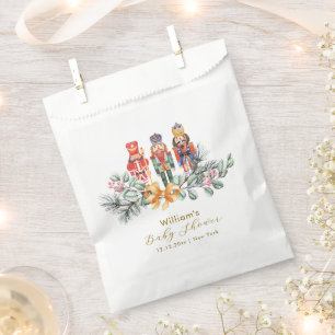 Cute It's Cold Outside Nutcracker Baby Shower  Favour Bags