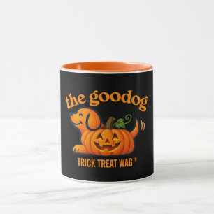 Cute Jack-O-Lantern Pupkin Dog Lover Mug