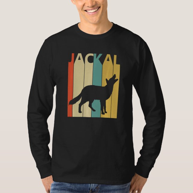 Cute Jackal Animal   T-Shirt (Front)