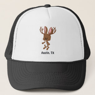 Cute Jackalope - Austin, Texas Trucker Hat