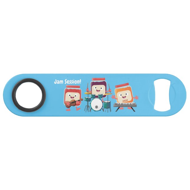 Cute jam session cartoon musician humour (Front (Horizontal))
