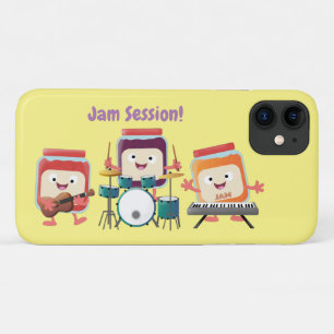 Cute jam session cartoon musician humour Case-Mate iPhone case