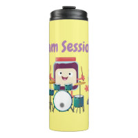 Cute jam session cartoon musician humour