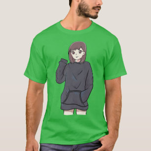 Cute Japan Culture Art Anime Otaku Girl Aesthetic T-Shirt