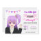 Cute Japanese Anime Girl Birthday Party Invitation