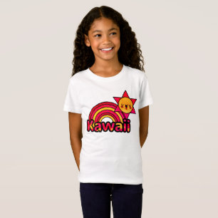 Cute Japanese Kawaii Sunshine Rainbow Smile T-Shirt