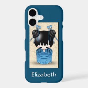 Cute Japanese Kokeshi Doll Personalised