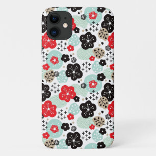 Cute Japanese patterns design Case-Mate iPhone Case
