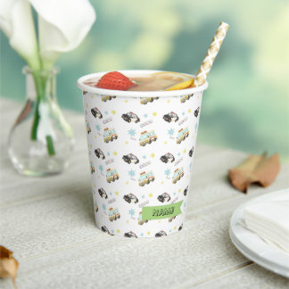 Cute Japanese Police & Ambulance - Soft Colors Paper Cups