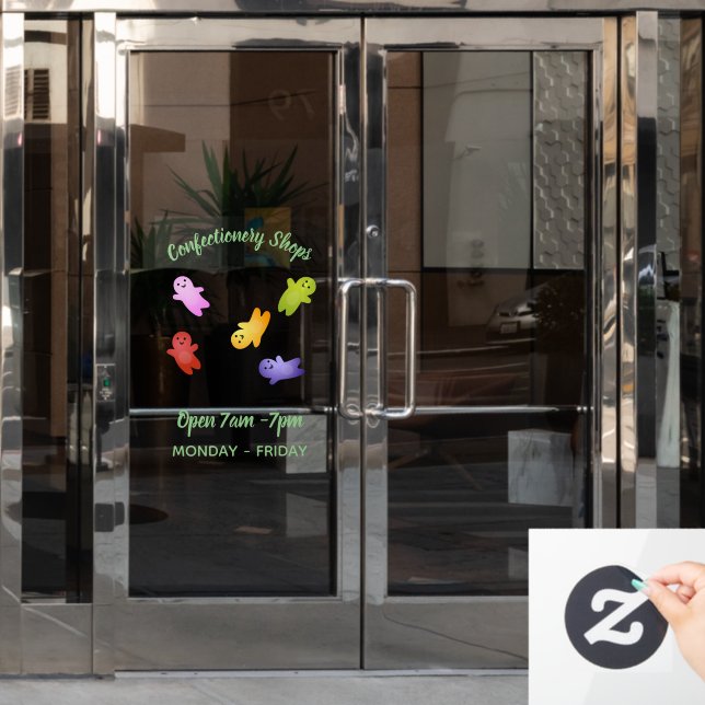 Cute jelly babies candy sweets cartoon (Office Door)