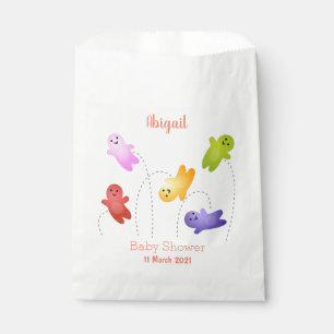 Cute jelly babies candy sweets cartoon favour bags