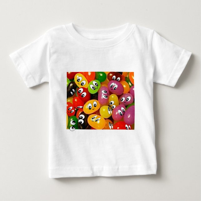 Cute Jelly Bean Baby T-Shirt (Front)
