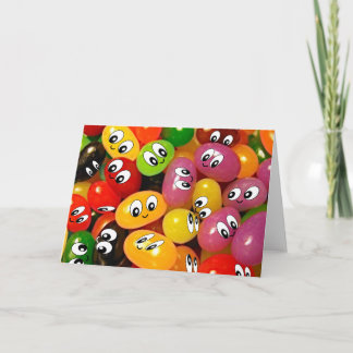 Cute Jelly Bean Card