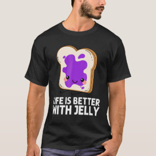 Cute Jelly For Men Women Matching Fruit Spread San T-Shirt