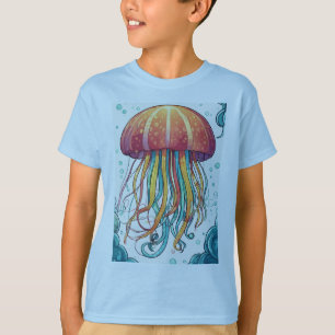 "Cute Jellyfish Kids' T-Shirt" T-Shirt