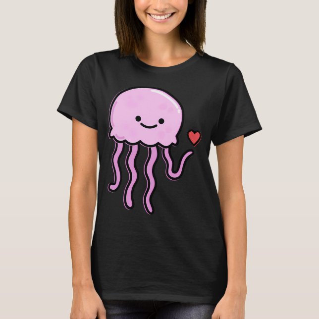 Cute Jellyfish T-Shirt (Front)