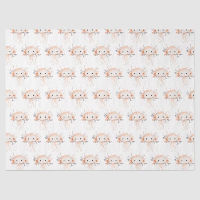 Cute Jellyfish Tissue Paper (Front)