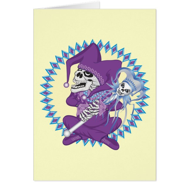 Cute Jester Skull (Front)