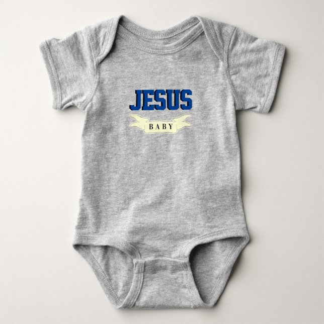 Cute Jesus  Baby Bodysuit (Front)
