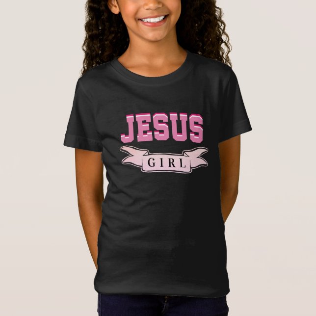 Cute Jesus Girl T-Shirt (Front)