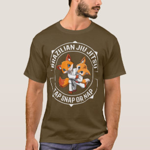 Cute Jiu Jitsu Foes Boys GirlsBrazilian Jiu Jitsu T-Shirt