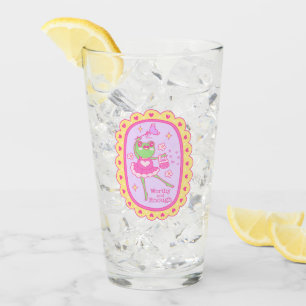 Cute Jolly Frog - Worthy and Enough Glass