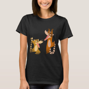 Cute Joyful Cartoon Coatimundis Women T-Shirt