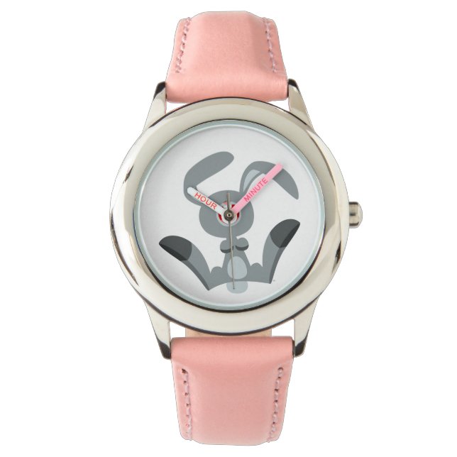 Cute Joyful Cartoon Rabbit Watch (Front)