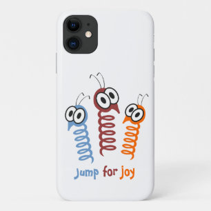 Cute Jump for joy quote funny Case-Mate iPhone Case