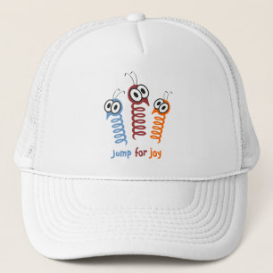 Cute Jump for joy quote funny Trucker Hat