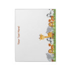 Cute Jungle Baby Animals Notepad