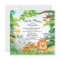 Cute Jungle Safari Baby Shower Invitations