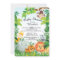 Cute Jungle Safari Baby Shower Invitations