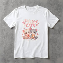 Cute Just a Girl Who Loves Cats Cute Kittens 