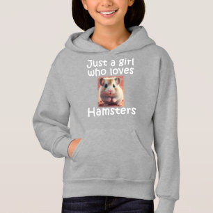 Cute Just A Girl Who Loves Hamsters Hammie Animal