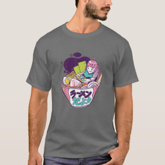 Cute "Just A Girl Who Loves Ramen Anime T-Shirt