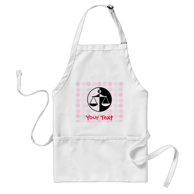 Cute Justice Scales Standard Apron (Front)