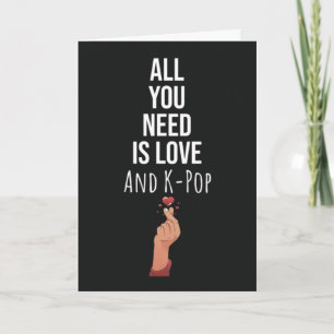 Cute K Pop Cards Music Asian Fan