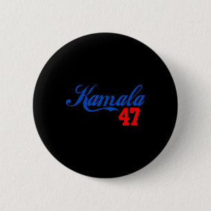 Cute Kamala Harris 47 Th President Usa America 202 6 Cm Round Badge