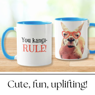 Cute Kanagroo Funny Pun Animal Mug