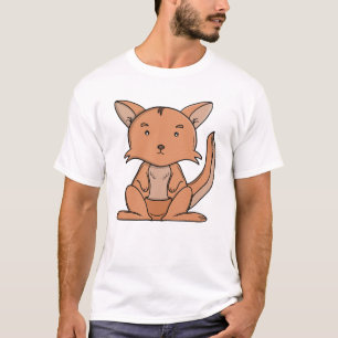 Cute Kangaroo Adorable Kawaii Australian Animal T-Shirt